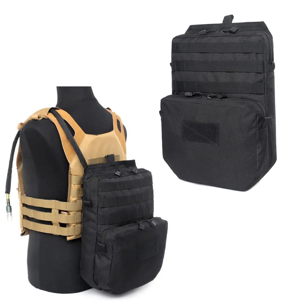 Edc Everyday Carry - Outdoor Molle Bag Camping Hydration Backpack