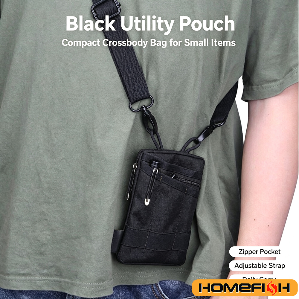 Edc Everyday Carry Bag - EDC Organizer Pouch with DIY Patch