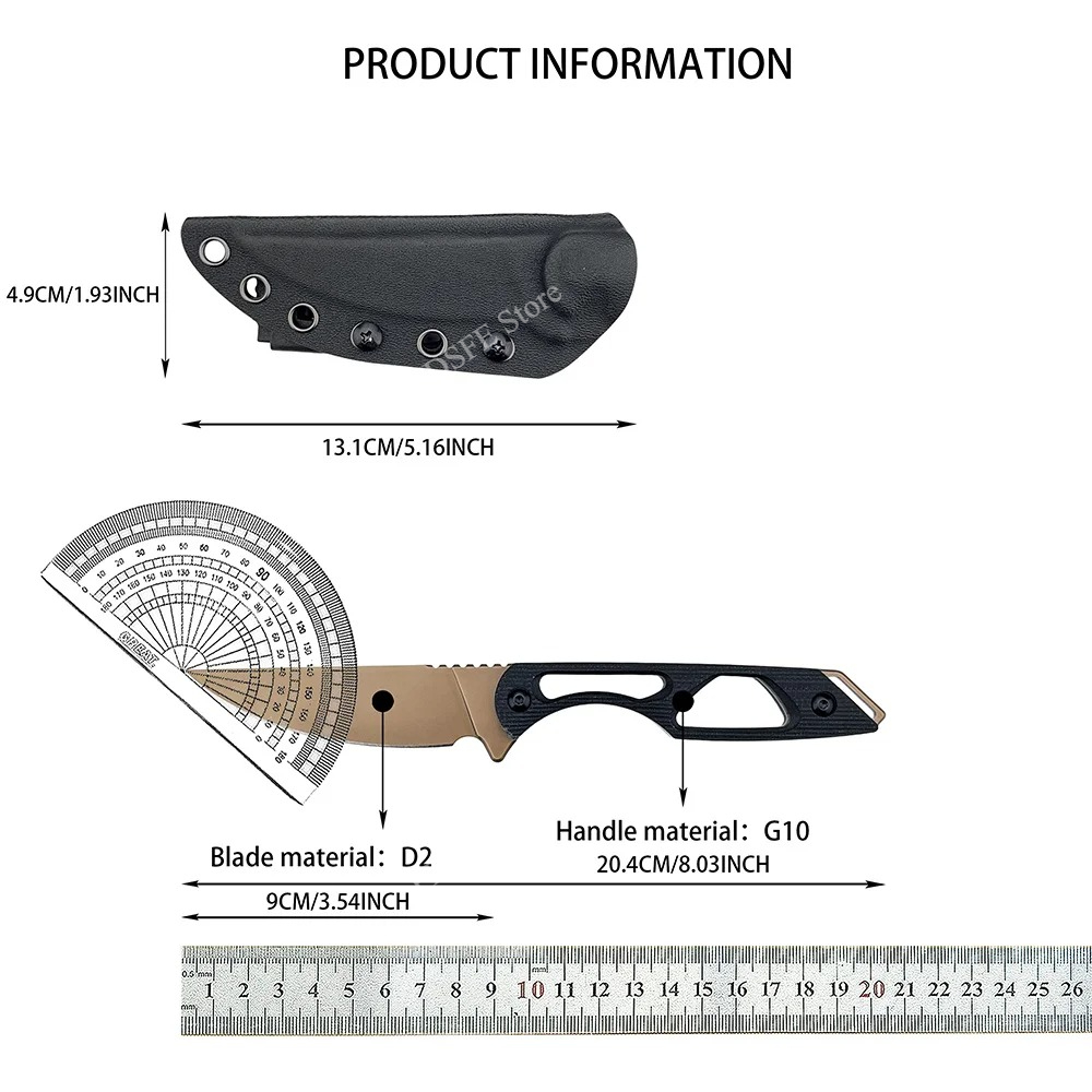 Multi-Purpose Wilderness Activ - огляд і ціна Edc Everyday Carry Knives