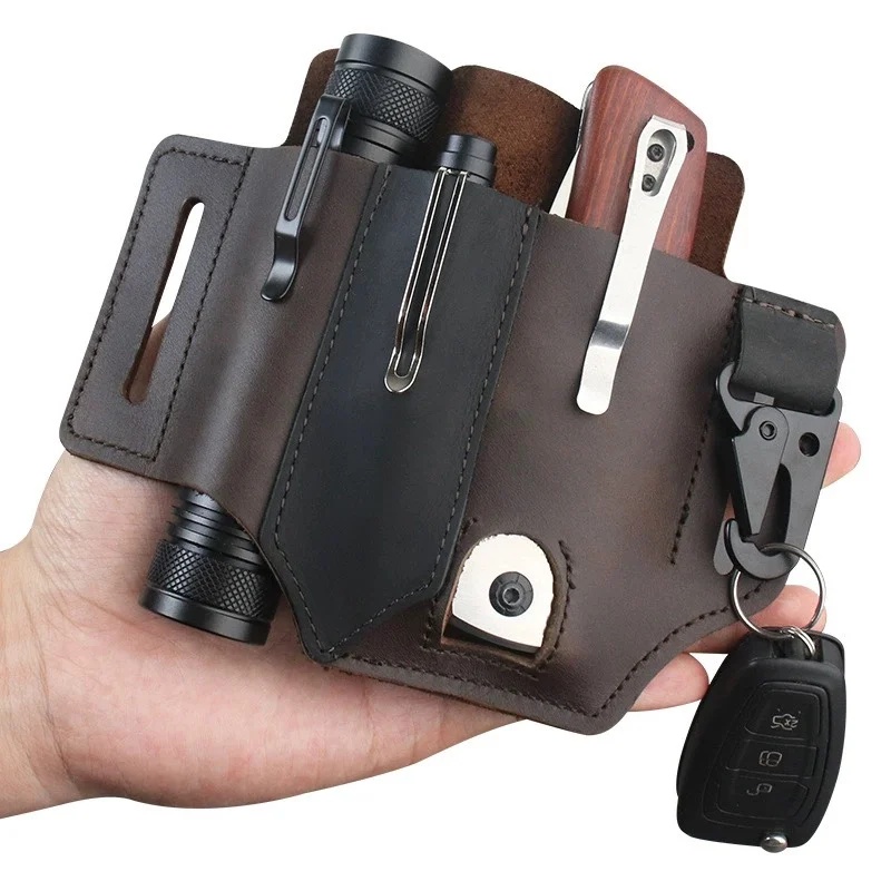 EDC PU Leather Tool Pouch Mult - огляд і ціна Edc Carry Belt Leather