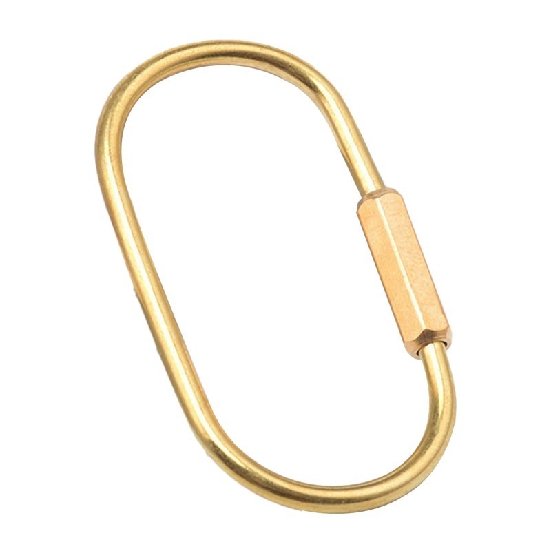 Pure Copper Oval Screw Lock Ke - огляд і ціна Edc Car Carry