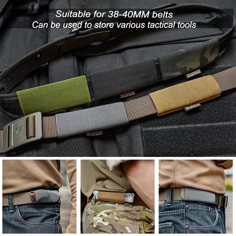 2pcs Belt Sleeve Elastic Loop  - огляд і ціна Edc Carry Belt