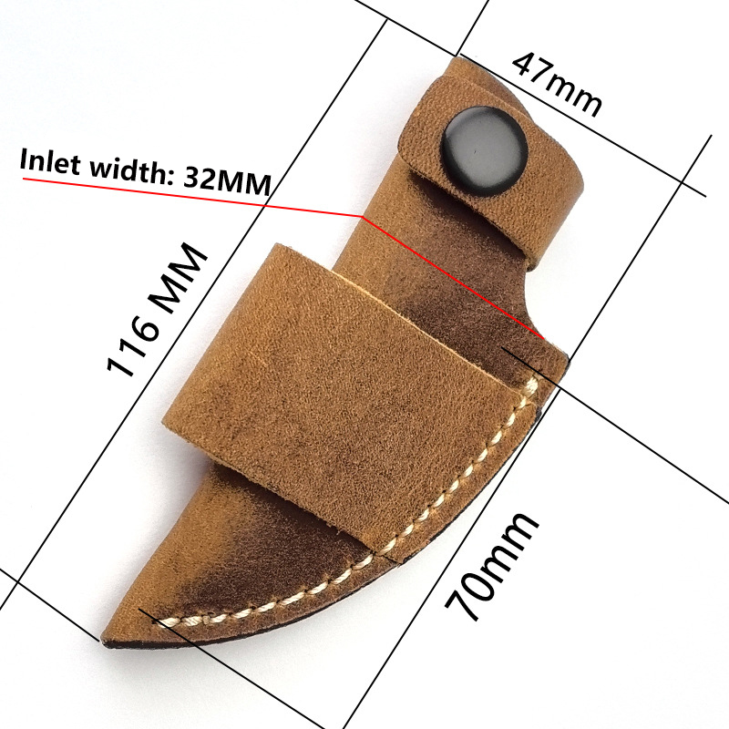 Durable Leather Knife Sheath w - огляд і ціна Edc Carry Accessories