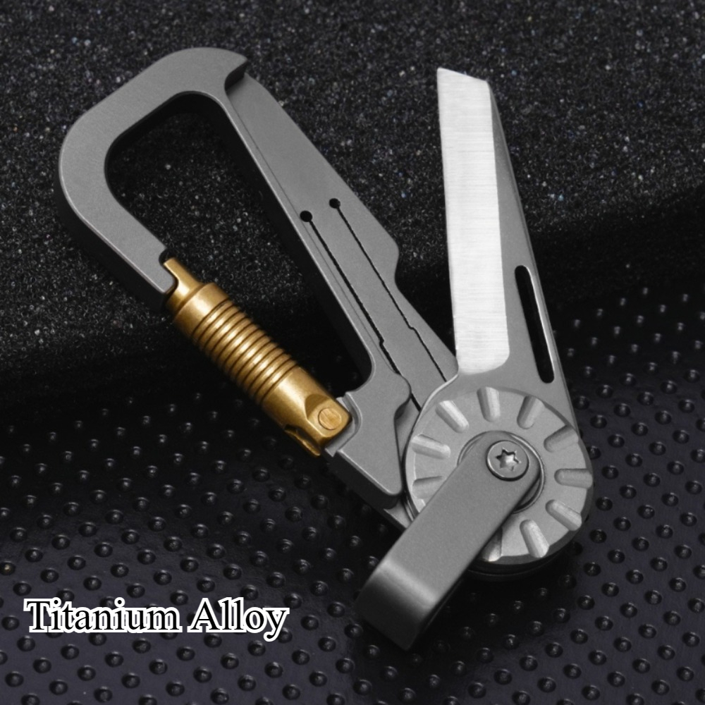 New Mini Titanium Alloy Keycha - огляд і ціна Edc Car Carry