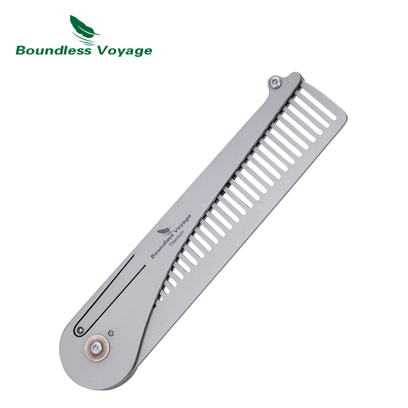 Titanium Foldable Comb Ultra L - огляд і ціна Comb Pocket Titanium