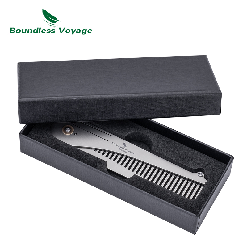 Titanium Foldable Comb Ultra L - огляд і ціна Comb Pocket Titanium