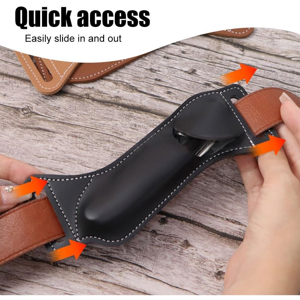 Tactical EDC Folding Knife She - огляд і ціна Edc Carry Belt Leather