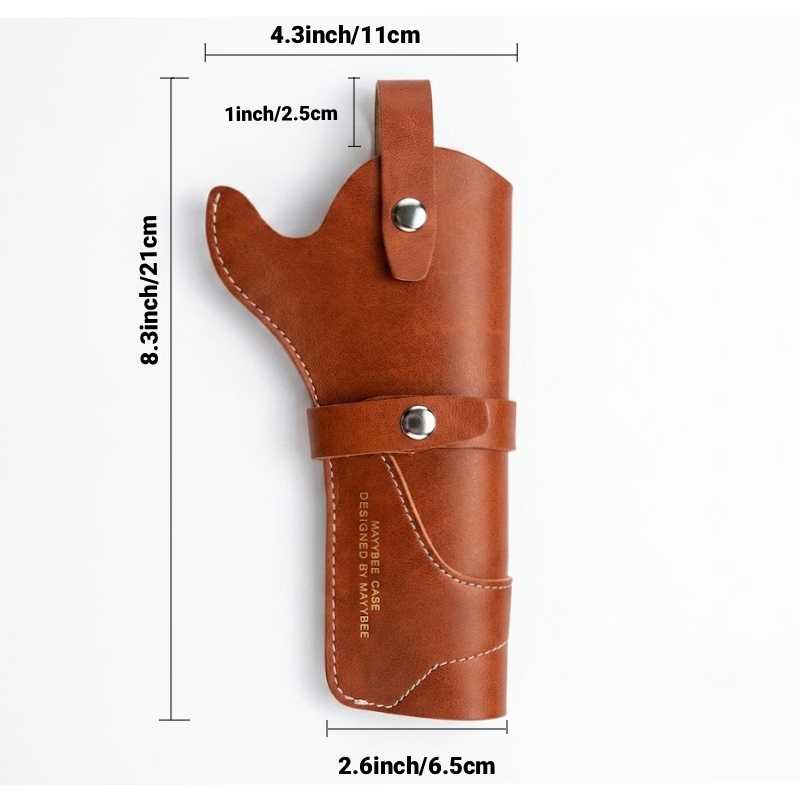 Vintage Leather Revolver Holst - огляд і ціна Edc Carry Belt Leather