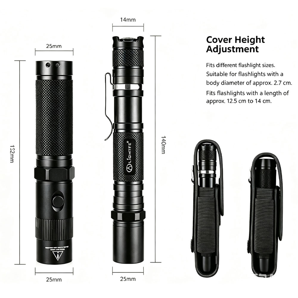 T309 Tactical Flashlight Pouch - огляд і ціна Edc Carry Belt