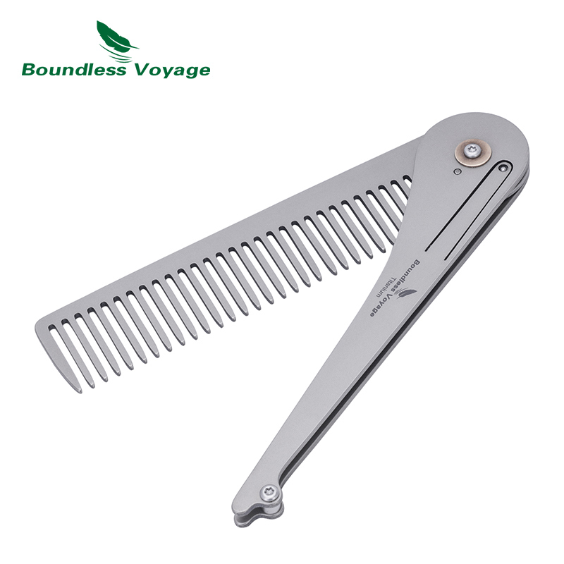 Boundless Voyage Titanium Fold - огляд і ціна Comb Pocket Titanium